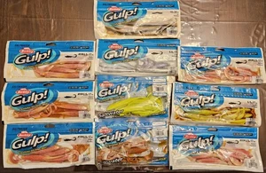 Berkley Gulp! Saltwater Nemesis 6-1/2" 5 Pack Lure Fishing Fluke Candy *LOT!* - Picture 1 of 4