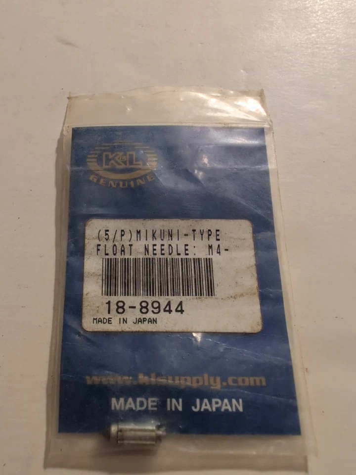 Agulha flutuante de carburador tipo K&L Keihin, 18-8944 M4 - Imagem 1 de 1
