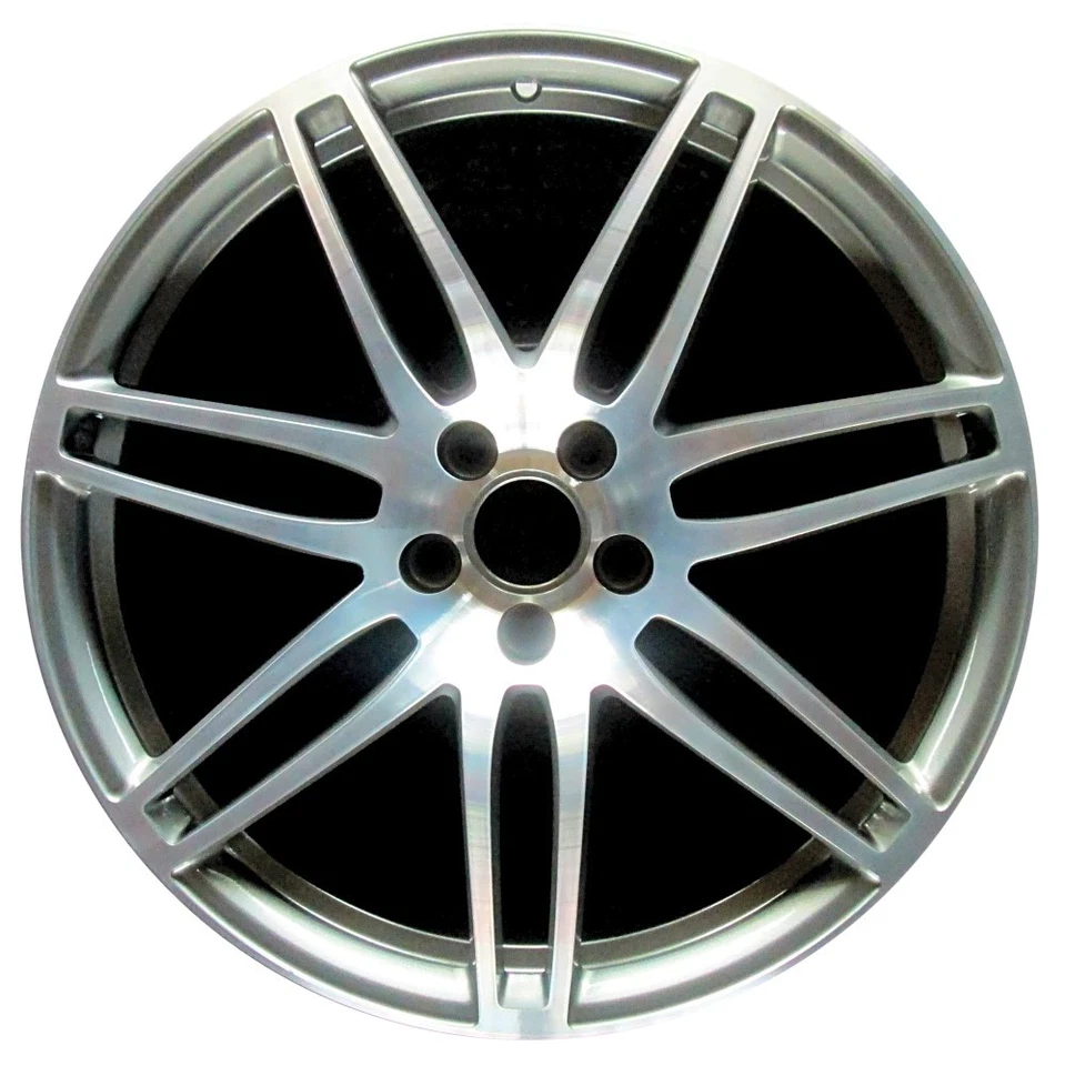 Wheel Rim Audi A8 Quattro S8 20 2006-2010 4E0601025AT 4E0601025AT7ZJ OE 58813 - Image 1 of 4