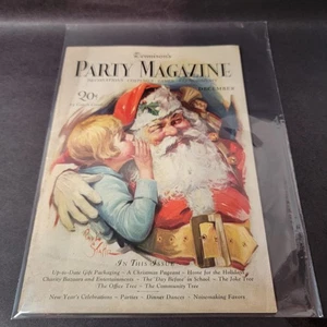 Old Vtg Dec 1927 Party Magazine Dennison's Christmas Magazine GUC PA - Picture 1 of 9