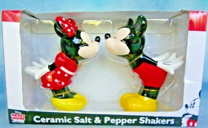 Disney Mickey Mouse & Friends Keramik Salz & Pfefferstreuer Mickey & Minnie NEU - Bild 1 von 9