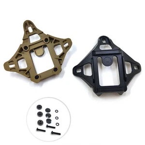 Tactical NVG Mount Adapter 3Loch Skelett VAS Shroud Helm Rahmenhalterung Aluminium - Bild 1 von 14