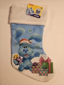 Medias de Navidad Nickelodeon Blues Clues & You Blue 15" NUEVAS NUEVAS CON ETIQUETAS - Imagen 1 de 5