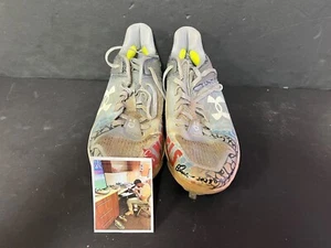 Botines Edgar Quero Chicago White Sox firmados automáticamente 2023 usados en el juego * - Imagen 1 de 5