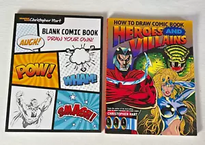 Wie man Comicbuch zeichnet Helden & Schurken, + leeres Comicbuch, Christopher Hart Sehr guter Zustand - Bild 1 von 19