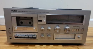 YORX AM-FM MPX Receptor Estéreo Cassette Grabadora Reproductor de 8 Pistas.Probado - Imagen 1 de 11