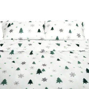 Bed Cover Fleece Mittannenmuster From 100% Polyester Cuddle And Easy-Care - Picture 1 of 25