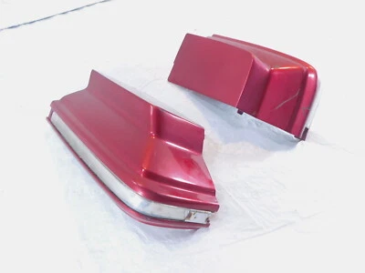 1992-2000 Honda Goldwing GL1500I Candy Spectra Red Left/Right Saddlebag Covers - Image 1 of 4