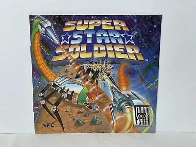 NO GAME - Super Star Soldier (TurboGrafx-16, 1991) Authentic Manual Only - Image 1 of 4