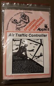Air Traffic Controller computer game Creative Computing Apple II+,IIe,c,gs 1980