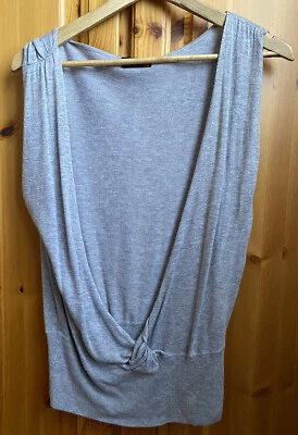 Gilet Top Smanicato Robe di Kappa Donna Taglia M Colore Grigio - Immagine 1 di 4