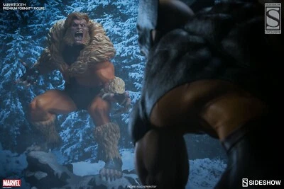 SABRETOOTH 漫威经典变体 Sideshow Collectibles 高级格式独家 — 第 1/4 张图片
