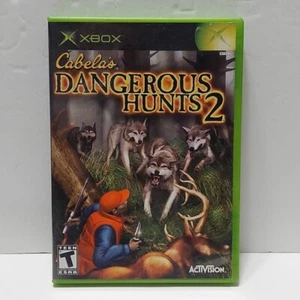 Cabela's Dangerous Hunts 2 - Xbox + Reg Card - Complete CIB Free Shipping - Picture 1 of 4
