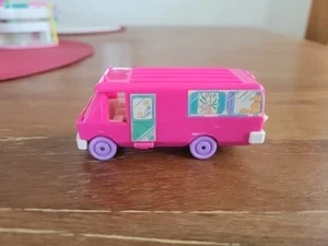 Vintage Rare Polly Pocket 1994 Bluebird Pink RV Camper - See Description - Picture 1 of 4