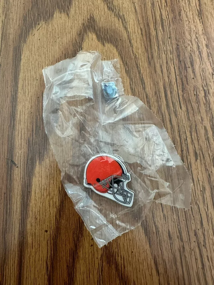 NFL Licensed Football Helmet Design Lapel Pin - Cleveland Browns - Image 1 of 1