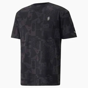 Puma x NJR Neymar JR Elevated Tee Herren T-Shirt Gr. XL schwarz Fußball Top 534505-01 - Bild 1 von 12