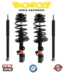 Complete Monroe Front Coil Spring & Rear Shock Fits 07-10 Toyota Sienna - Picture 1 of 1