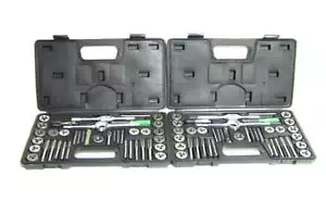 80 pcs Tap and Die Set 40pc Metric and 40pc SAE Thread Renewing Tools re-thread - Picture 1 of 1