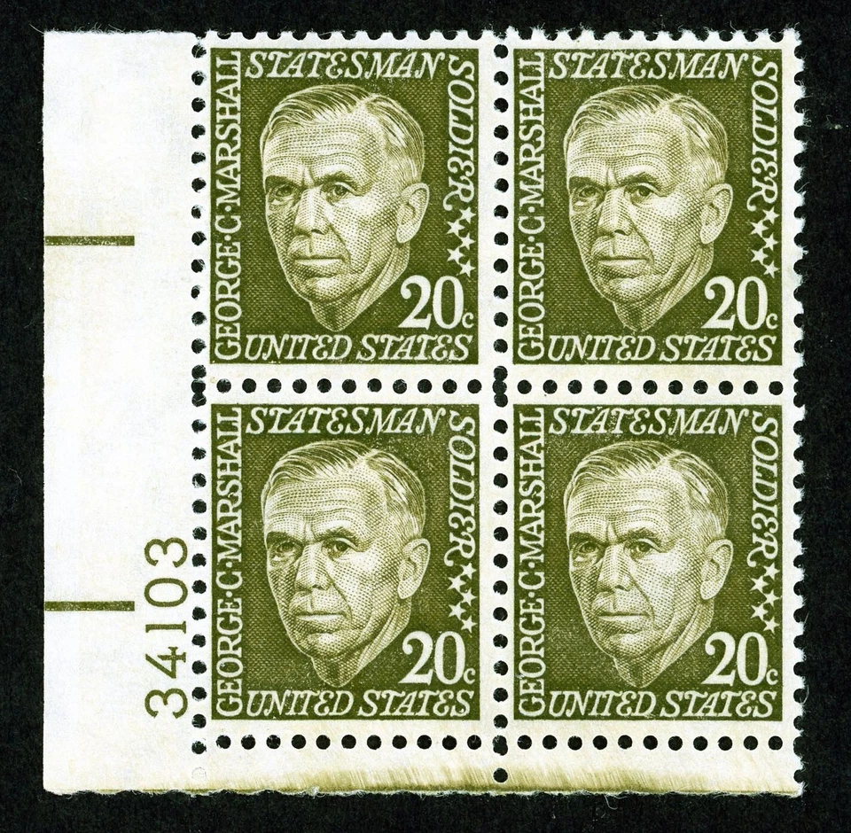 Stamps United States, Scott # 1289 Mint NH plate block - Image 1 of 1