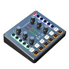 M8 Sound Card Live Broadcast Audio Interface Podcasting Device Caster With9573