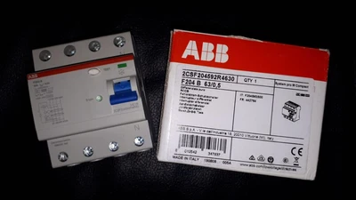 ABB F204B 4p 63A/0,03A statt 40A/0,03A Typ B Allstromsensitiv FI-Schutzschalter - Bild 1 von 2