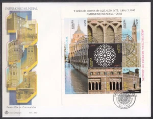 España Spain 3936/41 2002 Patrimonio Mundial Aranjuez y Arte Mudéjar de Aragó - Imagen 1 de 1