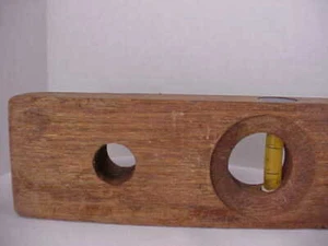 Journeyman Wooden Level 18" Carpenters Building Hand Tools Vintage Condition - Picture 1 of 10