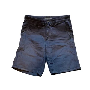 John Varvatos Shorts Mens 30x9 Black Chino Slash Pockets Outdoors Casual - Picture 1 of 9