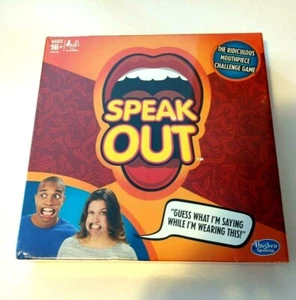 HASBRO SPEAK OUT GAME THE RIDICULOUS MOUTHPIECE CHALLENGE GAME AUTHENTIC USA - Picture 1 of 6