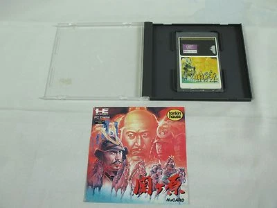 NEC PCEngine HuCARD -- SEKIGAHARA no manual -- JAPAN. GAME. Work. 11172 - Image 1 of 4