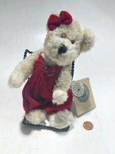 Boyds Bears Plush Collection Tag Bearwear Dressed In Red Jumper - Picture 1 of 3