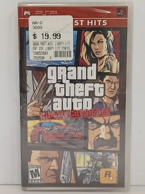 GRAND THEFT AUTO: LIBERTY CITY STORIES Sony PSP, 2005 BRAND NEW FACTORY SEALED - Image 1 of 4