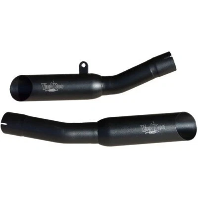 VooDoo Dual Shorty Race Exhaust 2012-2024 Kawasaki ZX-14R Black - Изображение 1 из 4