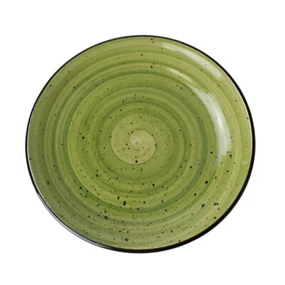 Teller Ø 19 cm - Brotteller Frühstücksteller Dessertteller  Rustic Grün - Bild 1 von 4