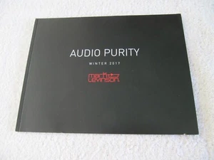 Mark Levinson Audio Purity Catalog  Winter 2017   52 526 523 519 585 534 536 53 - Picture 1 of 12