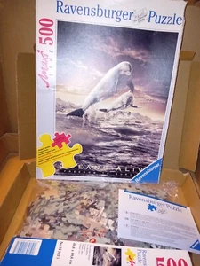 Ravensburger Puzzle 500 Teile - Maxi Line - No. 151035 - Delfine - ohne Karton - Bild 1 von 5