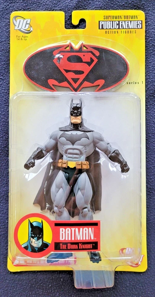 Figura de acción Superman/Batman Serie 1 Public Enemies Batman 2005 ¡NUEVA Casi Como Nueva! Foto 1 de 3
