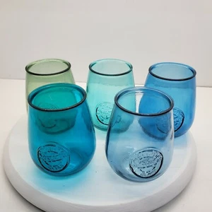 Sam Miguel Recycled Glass Tumblers Set of 5 - Picture 1 of 6