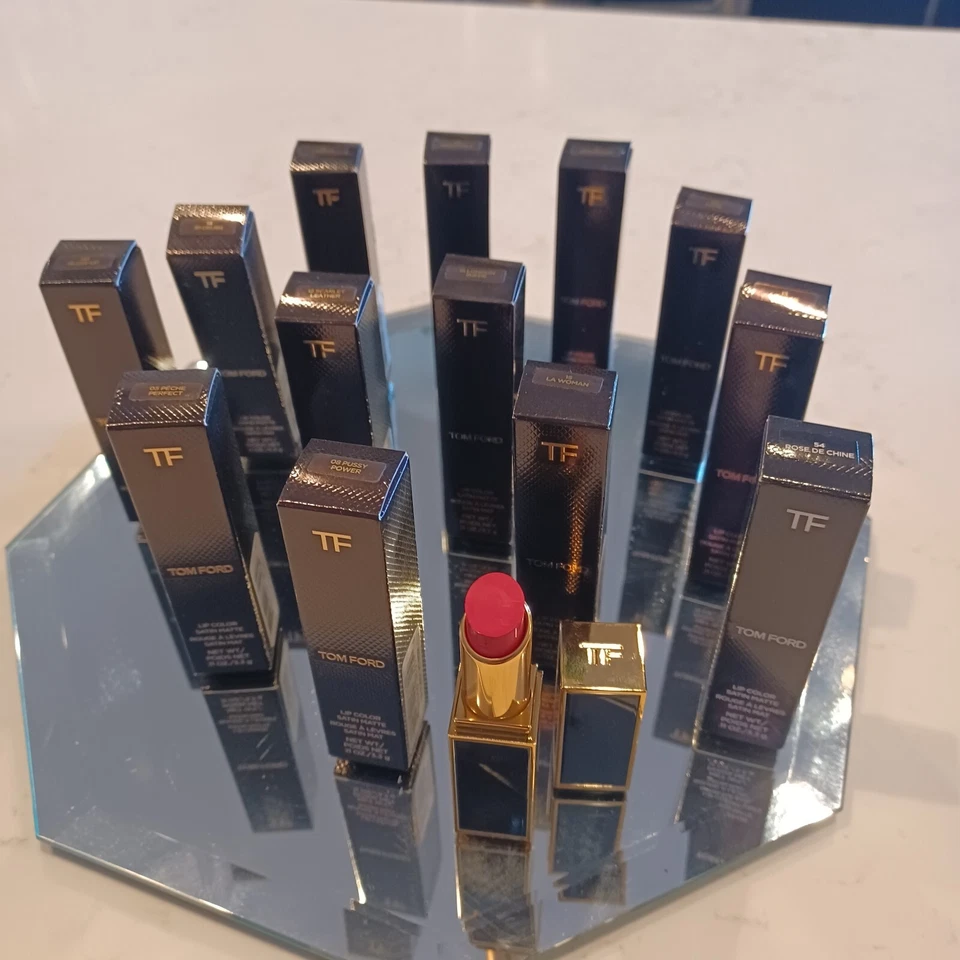 Tom Ford Satin Matte Lip Color - Full Size 0.11 Oz. / 3.3 g New in Box You Pick - Image 1 of 4