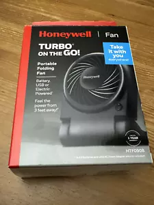 Honeywell HTF090B Turbo on the Go Personal Fan Black – Small Portable Fan - NEW - Picture 1 of 1