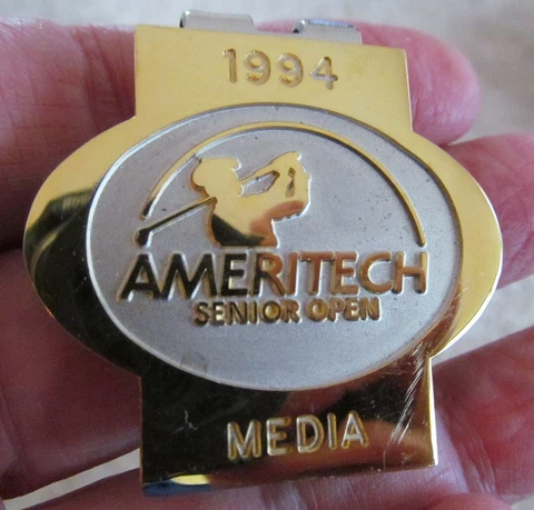 ATTRACTIVE 1994 AMERITECH SENIOR OPEN MEDIA BELT/MONEY CLIP Cover