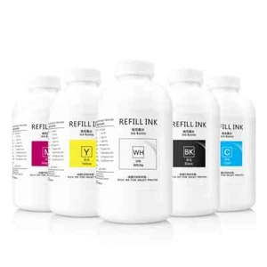 5* 500ML Digital Textile Printing Water DTG Ink For Epson F3050 F2000 F2100 - Afbeelding 1 van 6