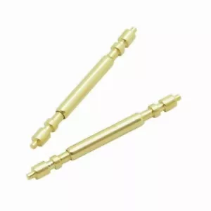 20mm Pasadores Para Rolex Ø1.78mm 056 Chapado en Oro Elija Cantidad x2/x4/x6 - Picture 1 of 1