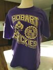 Unisex Hobart Brickies Yohan Hu Short Sleeve T Shirt 2018 Purple / Gold Indiana