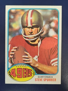 1976 Topps Football Cards #274 Steve Spurrier San Francisco 49ers - Imagen 1 de 2