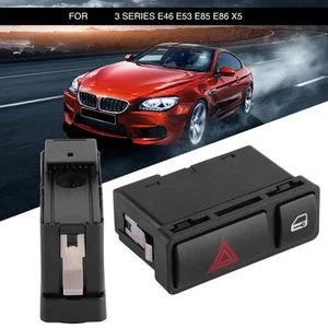 Interruptor intermitente de emergencia de advertencia de peligro para BMW Serie 3 E46 E53 E85 - Imagen 1 de 9