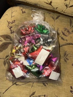 Lote de arco de regalo vintage varios colores Foto 1 de 4