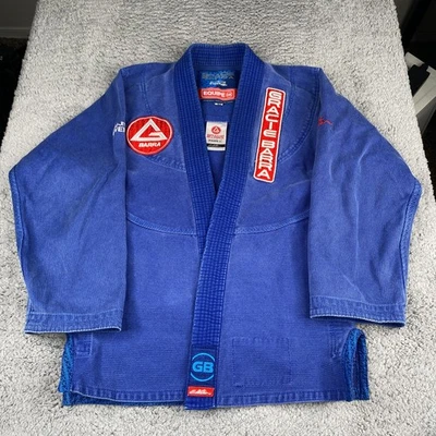 Chaqueta Gracie Barra Kimono/Gi Juvenil Y6 Azul MMA Jiu Jitsu (Solo Chaqueta) Foto 1 de 4