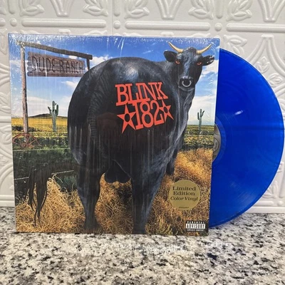 blink-182 Dude Ranch Explicit Lyrics BLUE Vinyl LP Record Album 2016 Remaster - Image 1 of 4