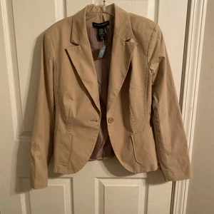 Women’s Khaki Blazer Size 10. C/L - Picture 1 of 6